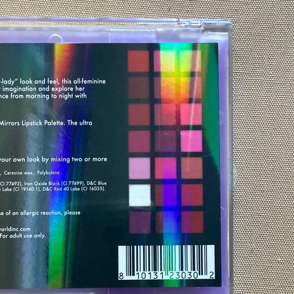 Smoke & Mirrors Lipstick Palette - Vibrant Shades - Picture 7 of 7